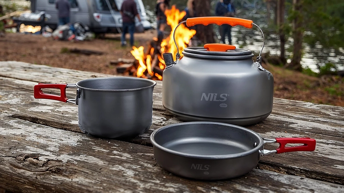 Składana patelnia turystyczna NILS CAMP